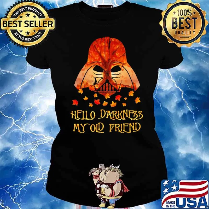 Hello darkness my old friend knight fall s Ladies tee
