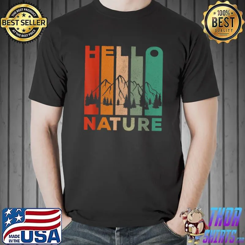 Hello Nature Cool Hiker T-Shirt