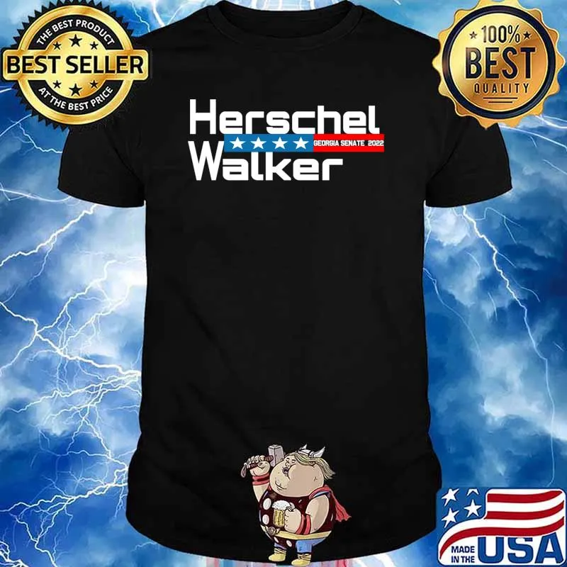 Herschel Walker America flag T-shirt