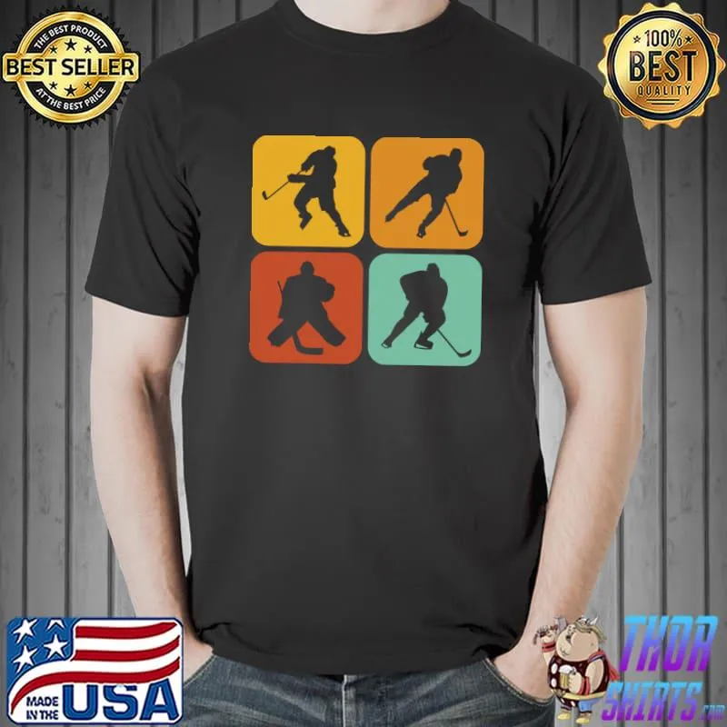 Ice Hockey Retro T-Shirt
