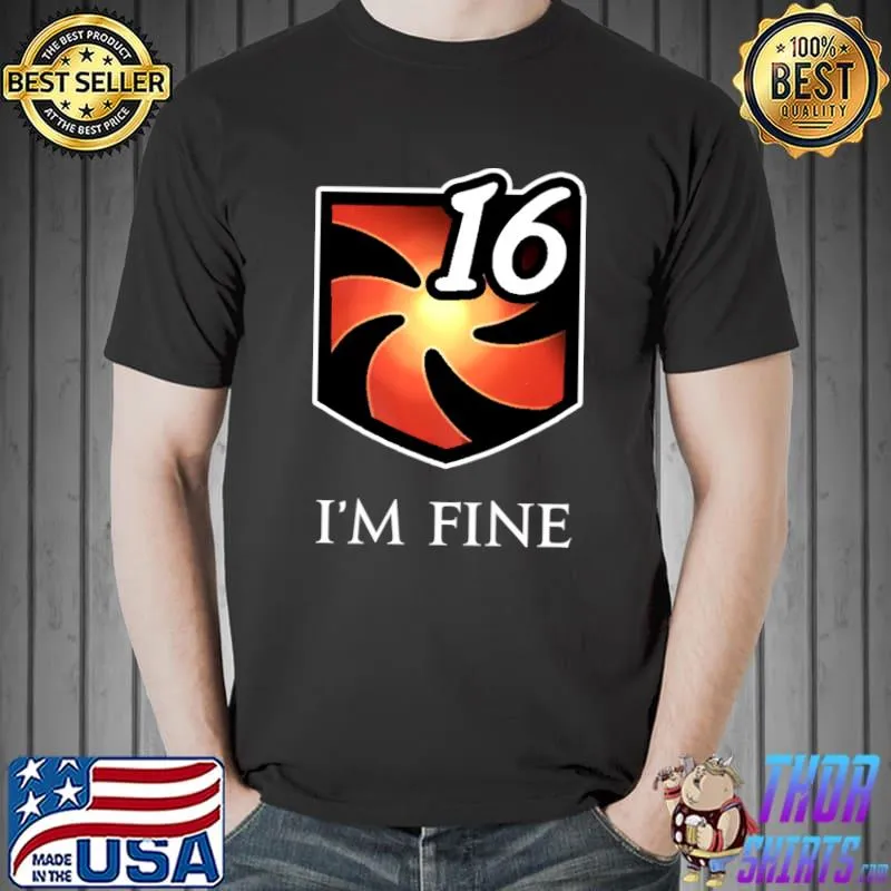I'm Fine Vulnerability Stacks T-Shirt