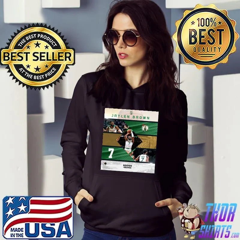 Jaylen brown Boston celtics fanatics authentic s Hoodie
