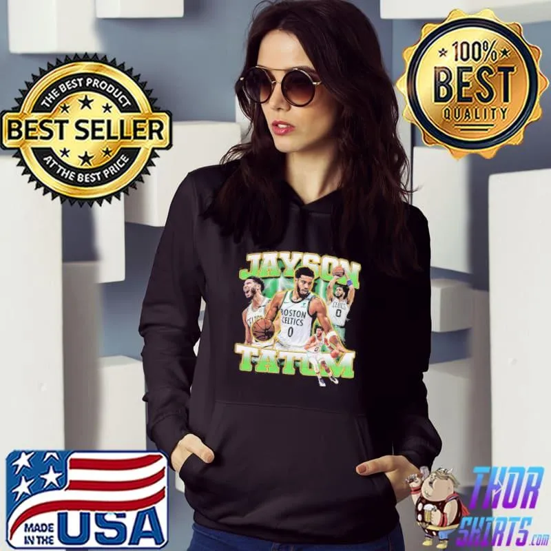 Jayson tatum basketball player vintage graphic s Hoodie