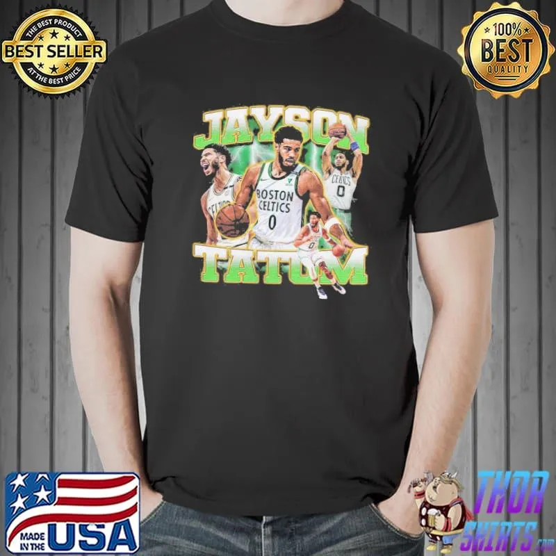 Jayson tatum basketball player vintage graphic shirt