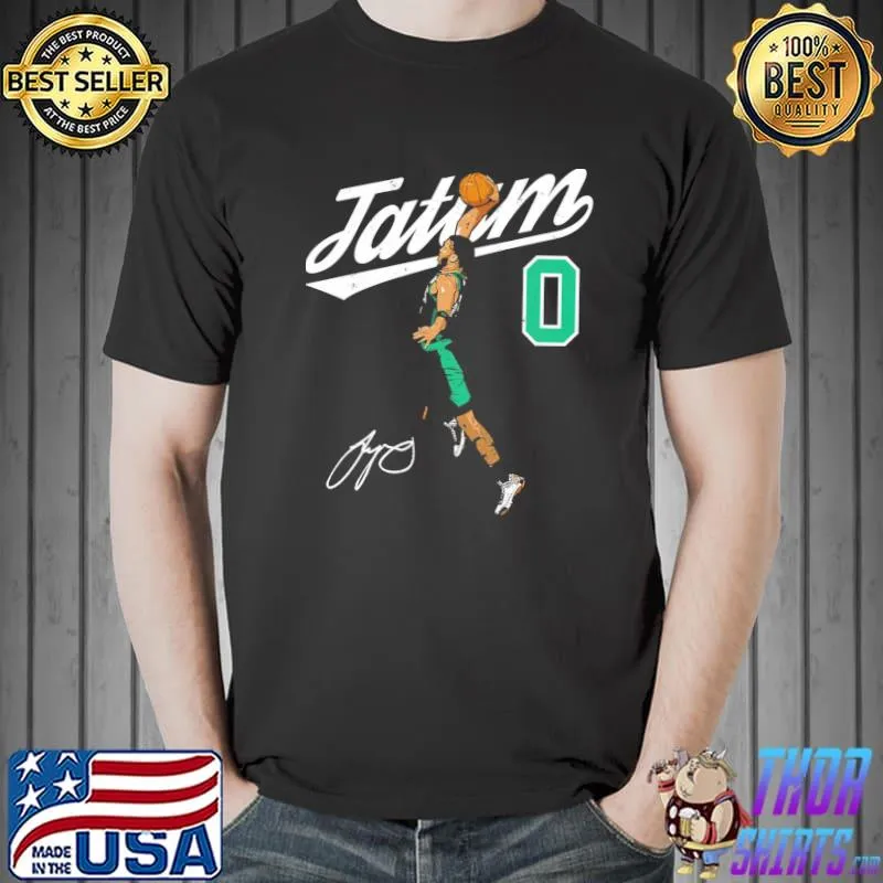 Jayson tatum Boston basketball art shirt