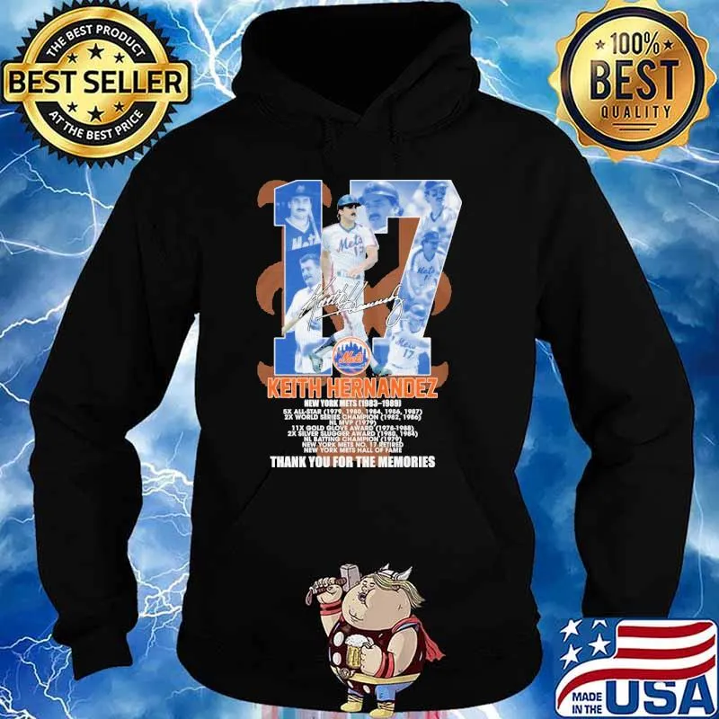 Keith hernandez New York Mets thank for the memories signatures s Hoodie