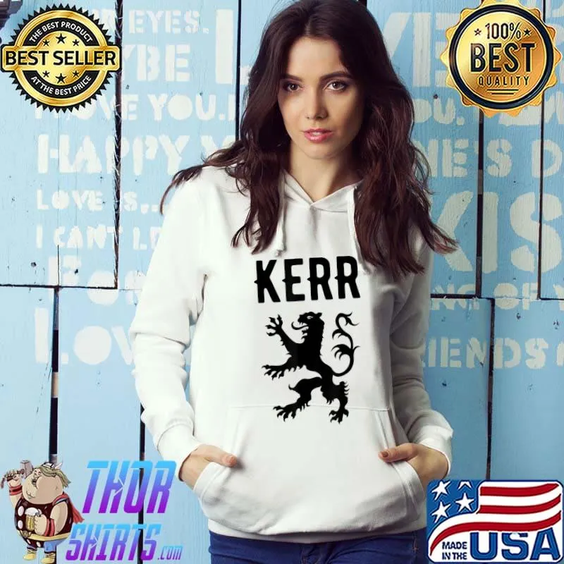 Kerr Clan Scottish T-Shirt Hoodie