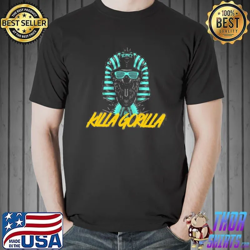 Killa gorilla great sphinx of giza inspired shirt