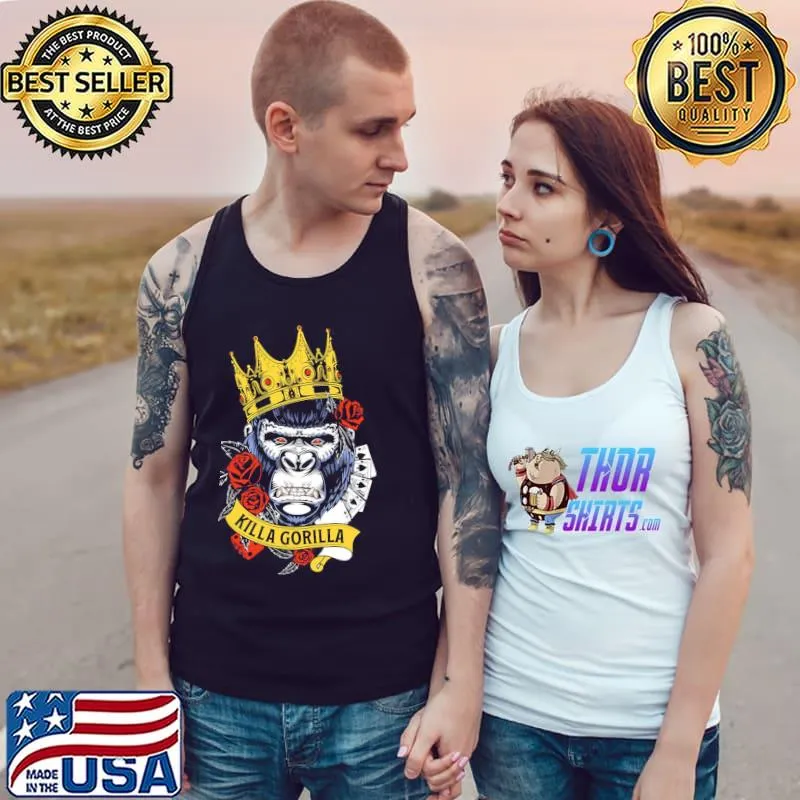 Killa gorilla king artwork s Tank Top