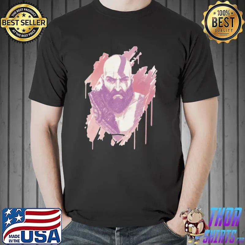 Kratos gowr paiting artwork shirt