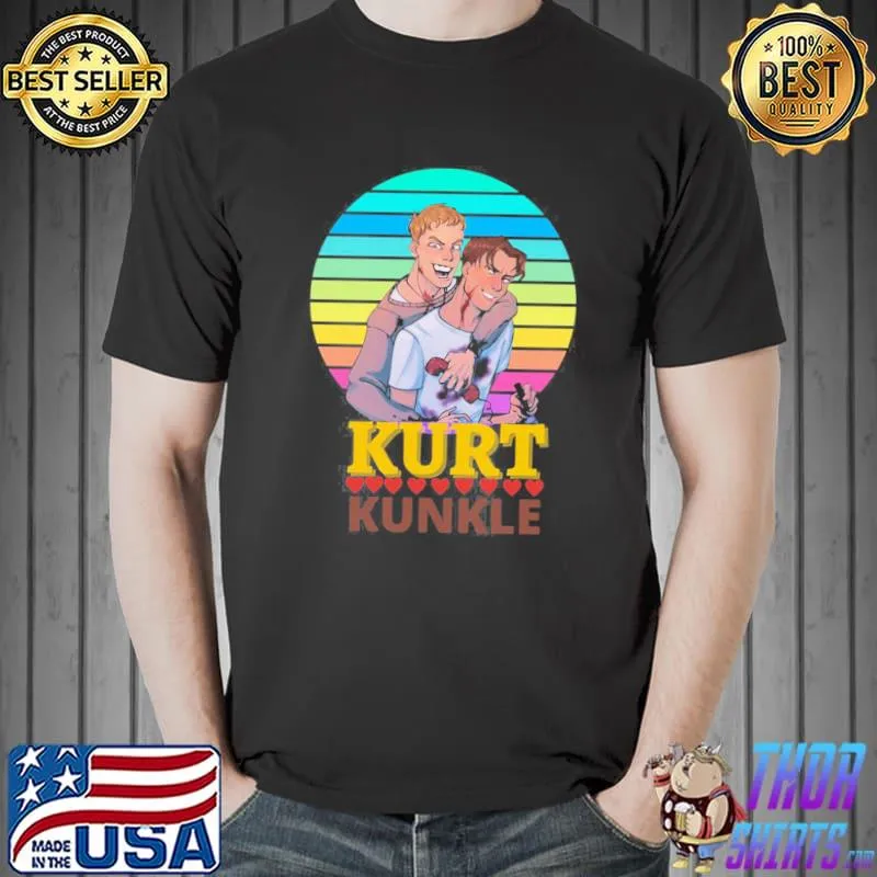 Kurt kunkle retro art shirt