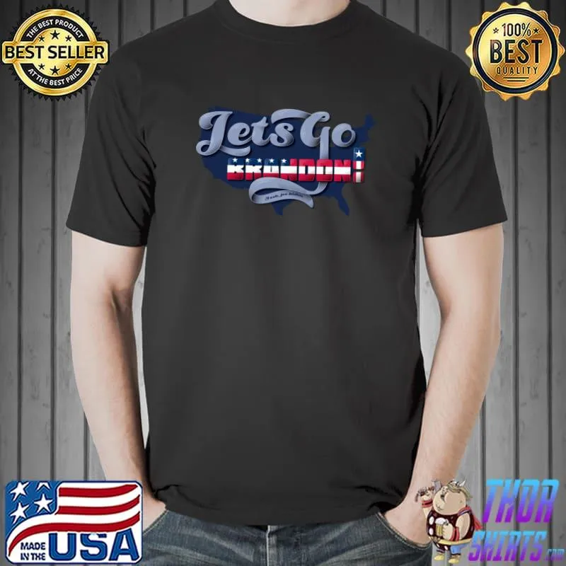 Lets go brandon Cursive V13 PG version T-Shirt