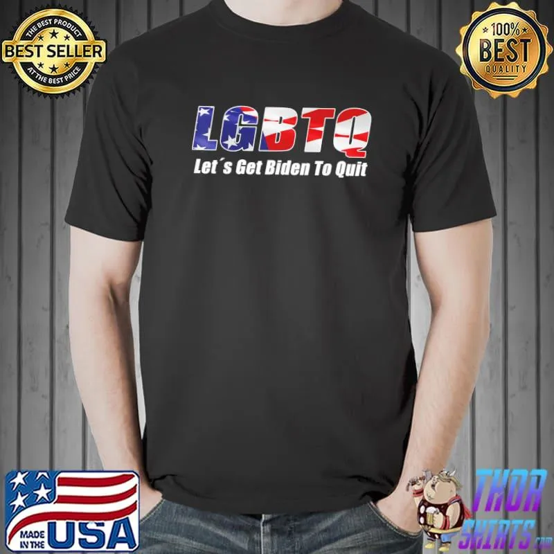 Lgbtq American flag pride shirt