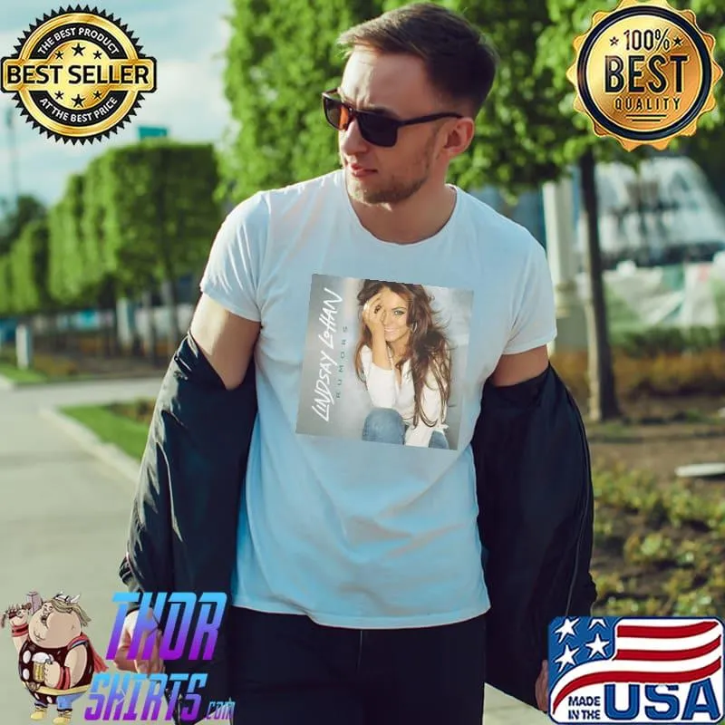 Lindsay Lohan Rumors Album Cover Shirt
