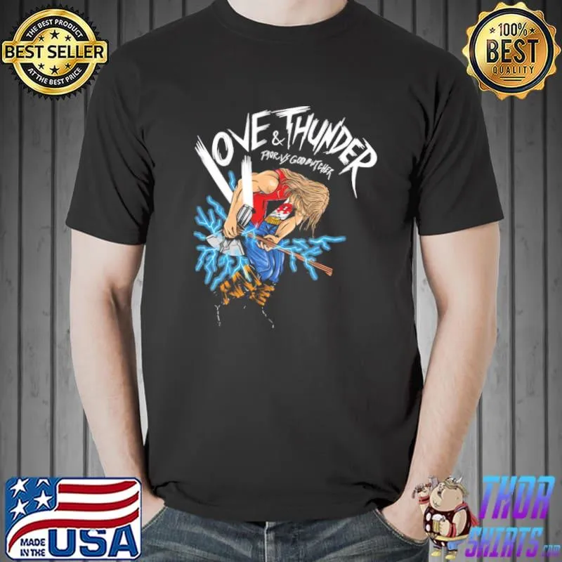 Love and thunder artwork shirt