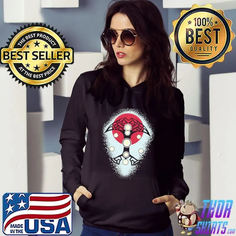 Love and thunder design Thor logo art s Hoodie