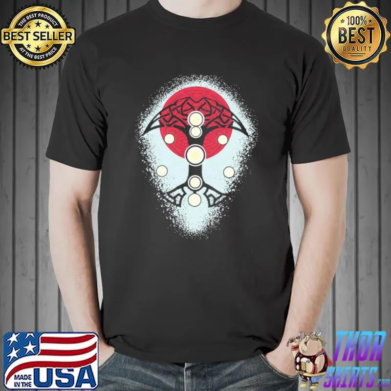 Love and thunder design Thor logo art shirt