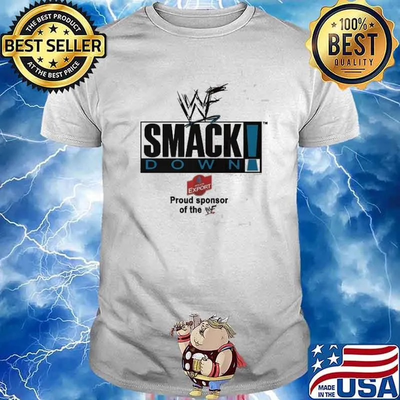 mackdown Molson Export WWF Wrestling Shirt