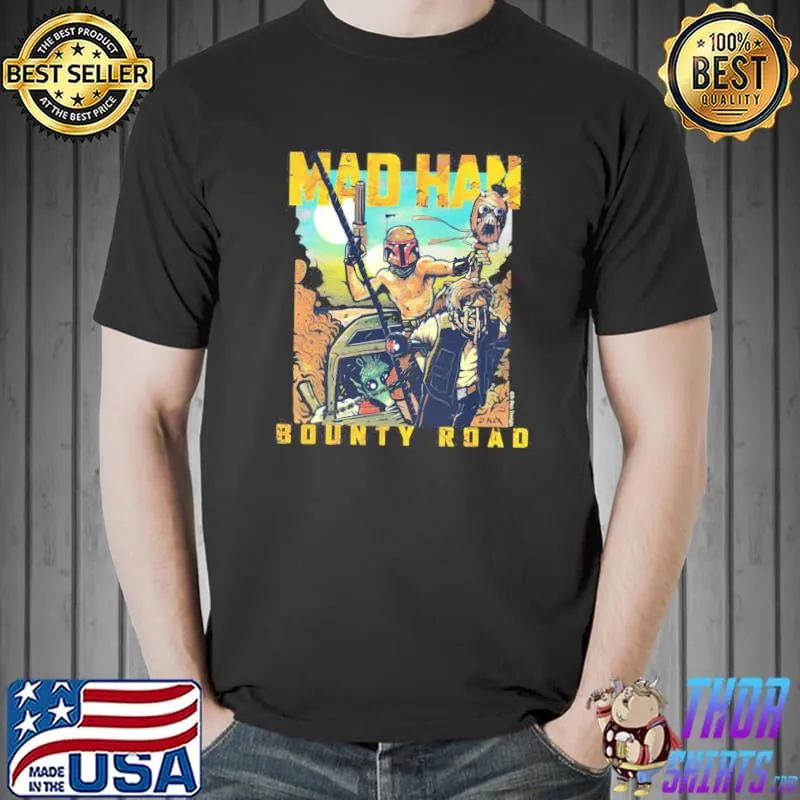 Mad sgla boba fett inspired shirt