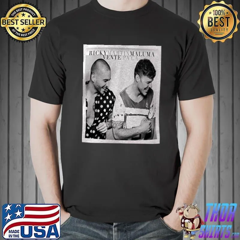 Maqiya Maluma Ricky Martin Vente Pa Shirt