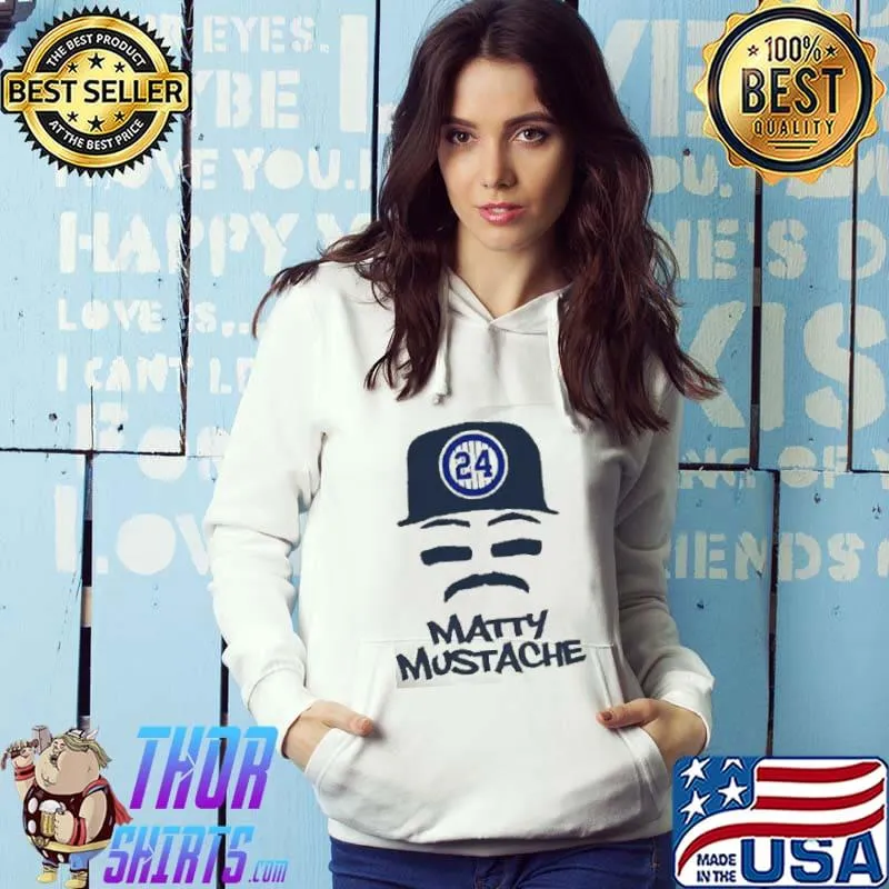 Matt ny yankees baseball matty mustache trending matt carpenter s Hoodie