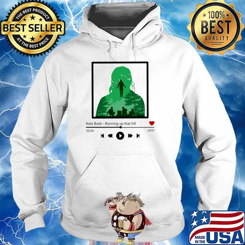 Max’s favourite song - Running up that hill - Kate bush Classic T-Shirt Hoodie