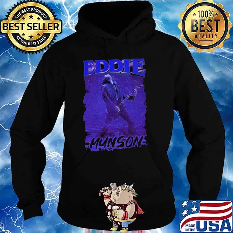 Metal dude eddie stranger things steve harrington joseph quinn eddie munson s Hoodie
