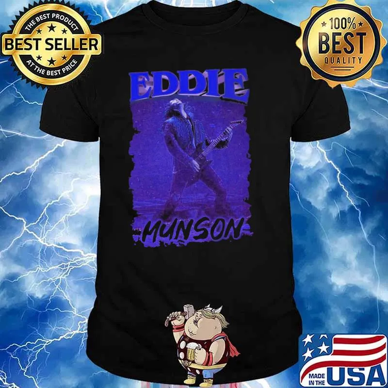 Metal dude eddie stranger things steve harrington joseph quinn eddie munson shirt