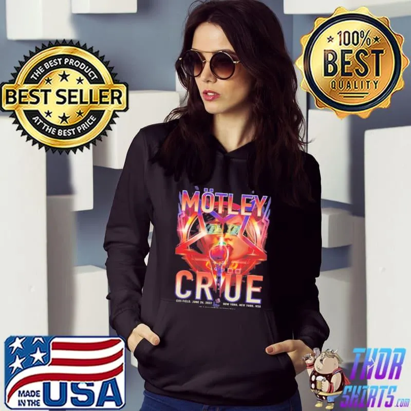 Motley crue the stadium tour new york event 2022 the stadium classic s Hoodie