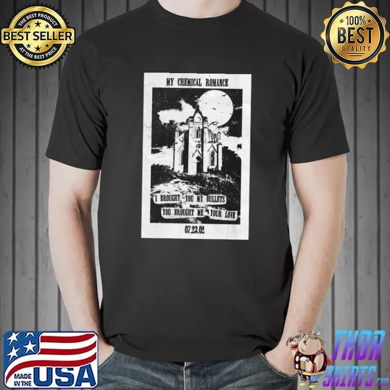 My chemical romance i brought you my bullets you brought me your love T-Shirt