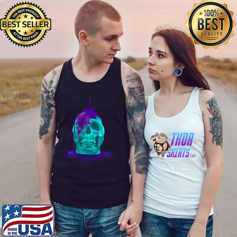 Neon skull T-Shirt Tank Top