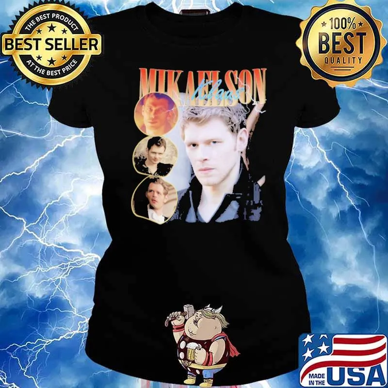 Niklaus mikaelson inspired 90s bootleg rap old school 6 s Ladies tee