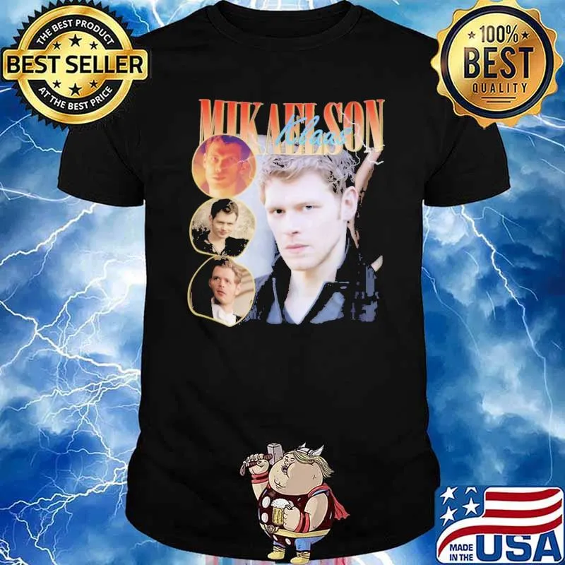Niklaus mikaelson inspired 90s bootleg rap old school 6 shirt