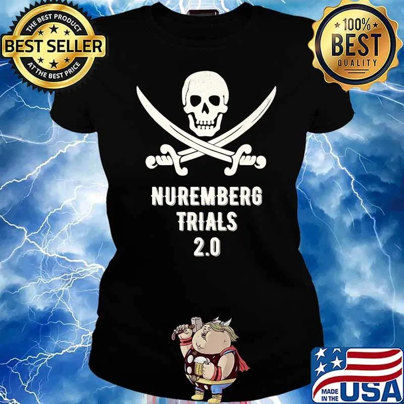 Nuremberg Trials 2.0 Nürnberg Justice Nuremberg Code T-Shirt Ladies tee