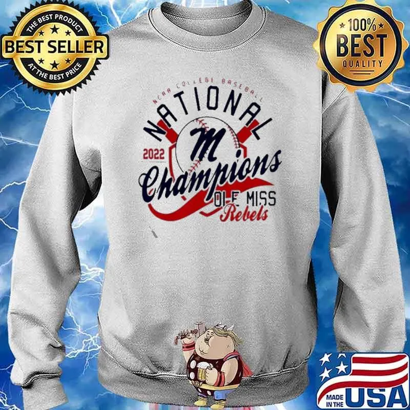 Ole Miss Rebels NCAA Champions 2022 Ole Miss Baseball National Championships s Sweater