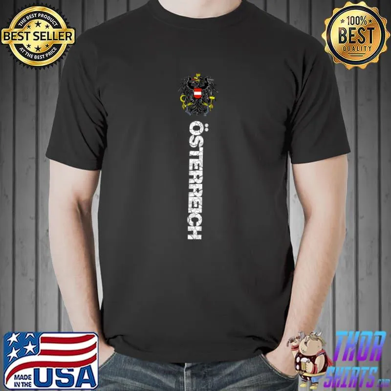 Ostereich Austria Coat of Arms Flag Eagle T-Shirt