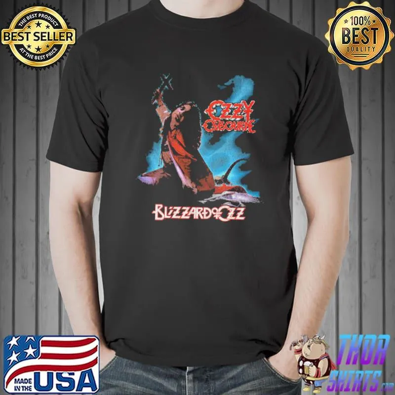 Ozzy osbourne blizzard of ozz classic shirt