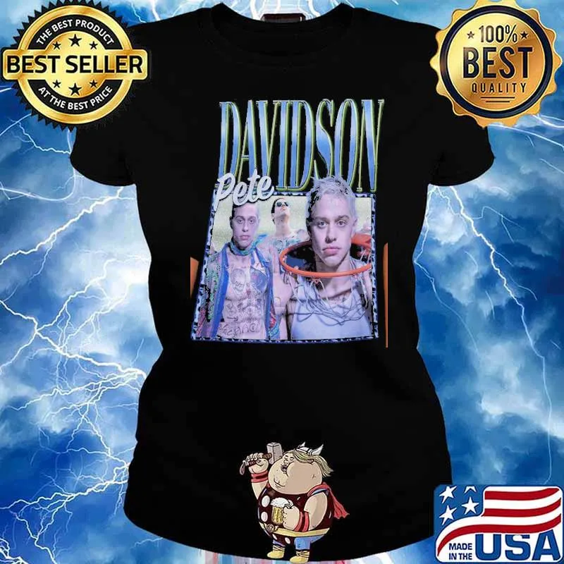 Pete Davidson Retro Vintage Shirt Ladies tee