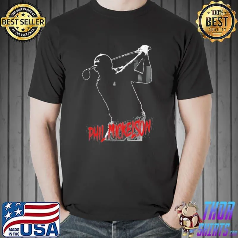 Phil mickelson pga champion golf player shirt