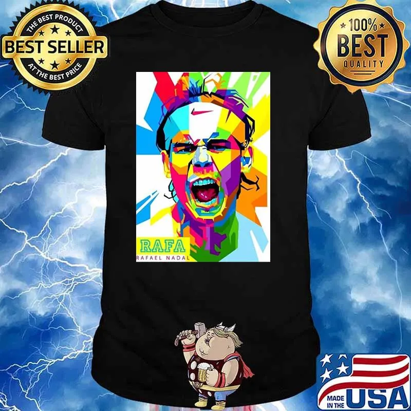 Rafael Nadal Kunst 22 Color Shirt