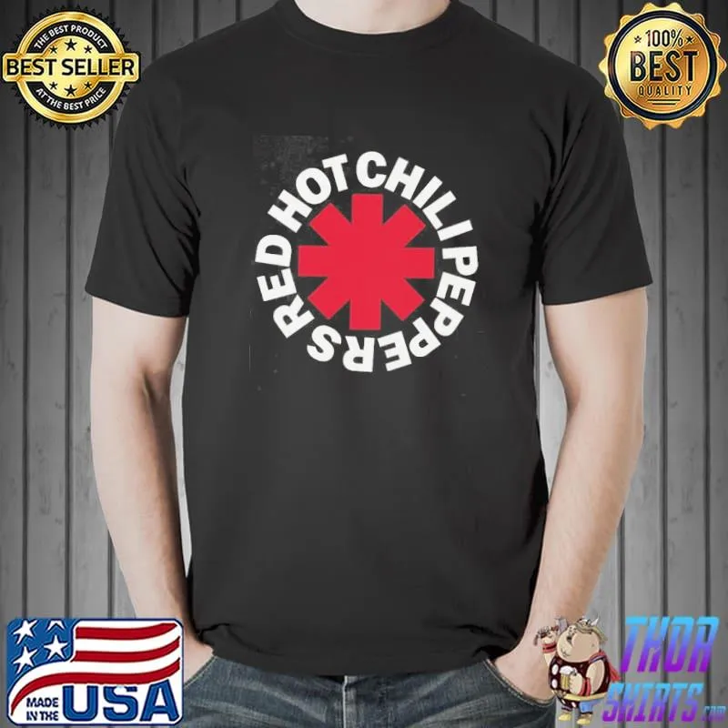 Red hot chilI peppers classic asteriskclassic shirt