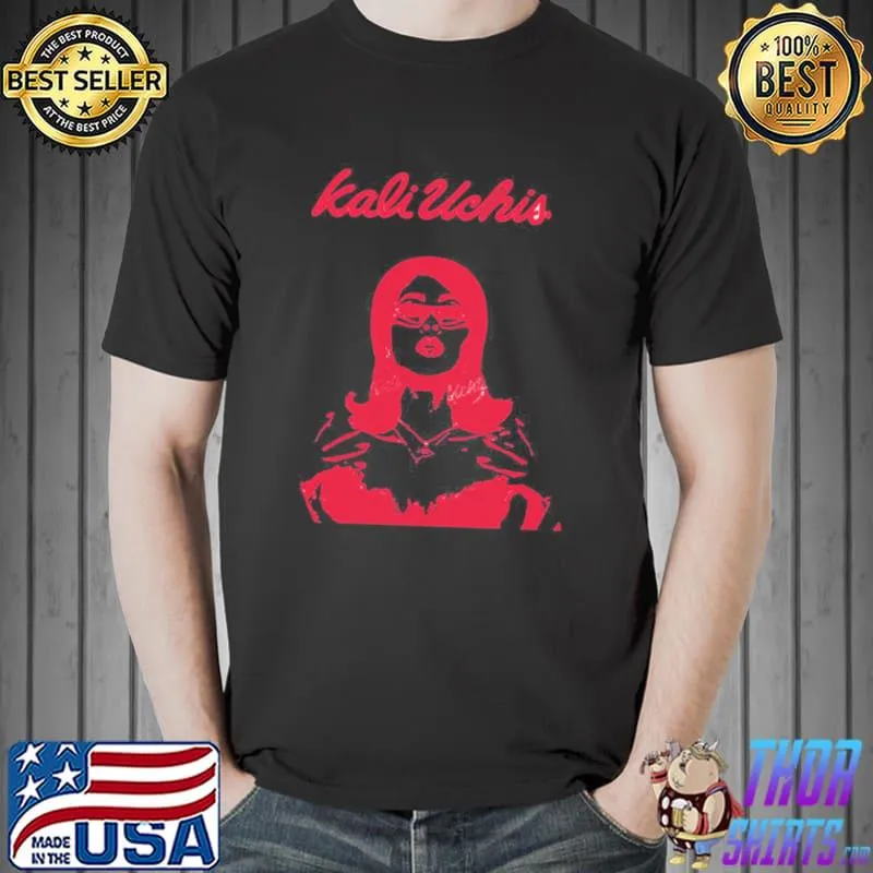 Red kalI long kalI uchis design unsex shirt