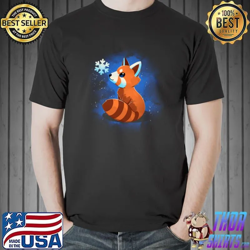 Red Panda Winter Christmas T-Shirt