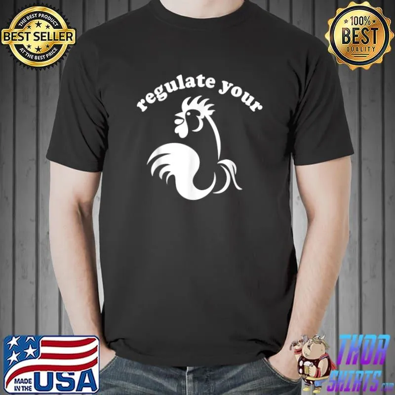 Regulate Your Cock Pro Choice Feminist T-Shirt