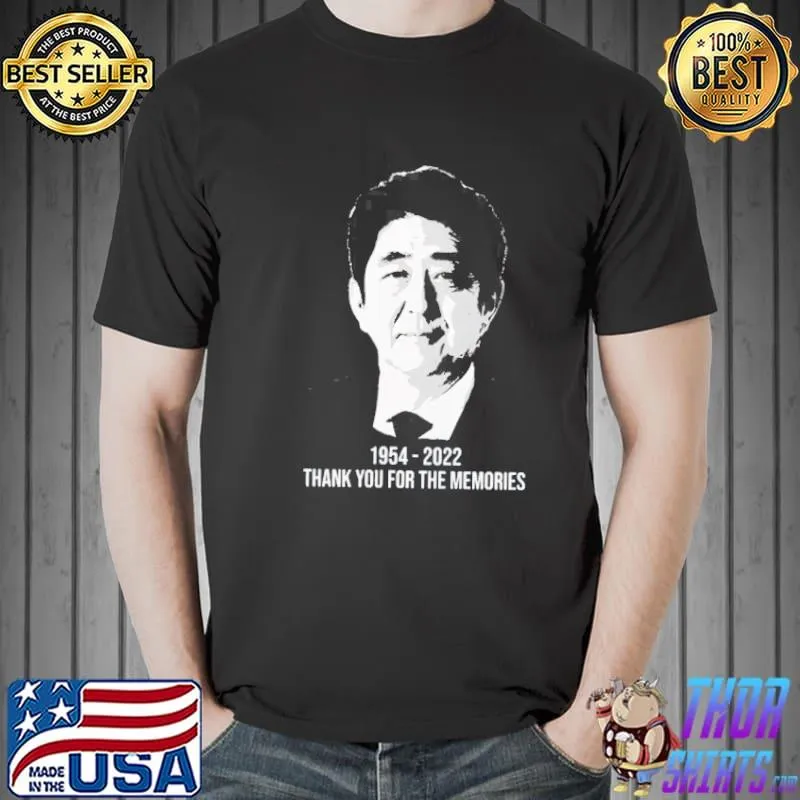 Rest in peace shinzo abe former japanese prime minister rest in peace shinzo abe 1954 2022 shirt