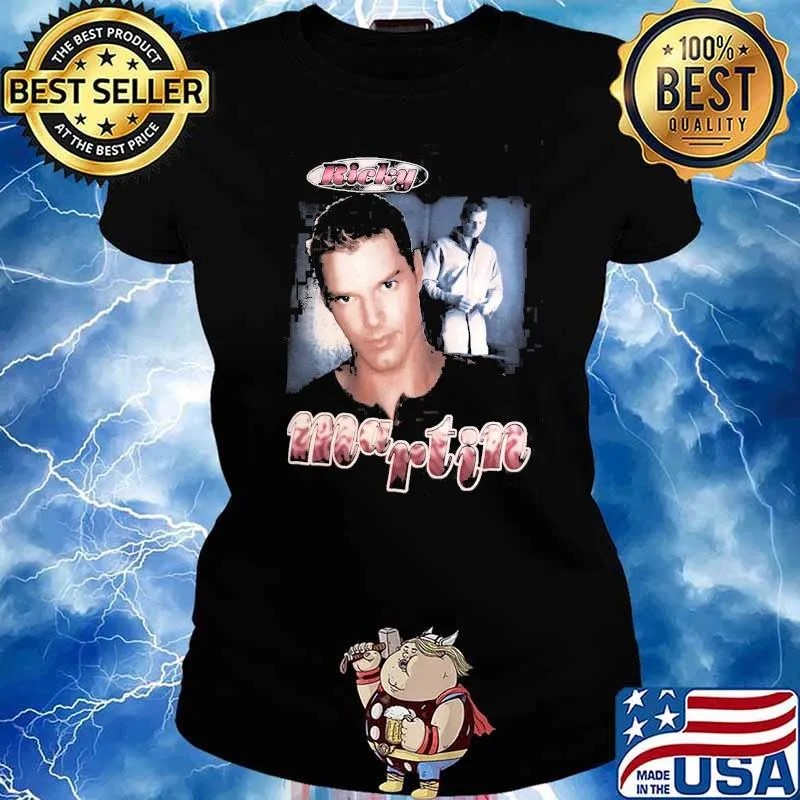 Ricky Martin Livin La Vida Loca Shirt Ladies tee