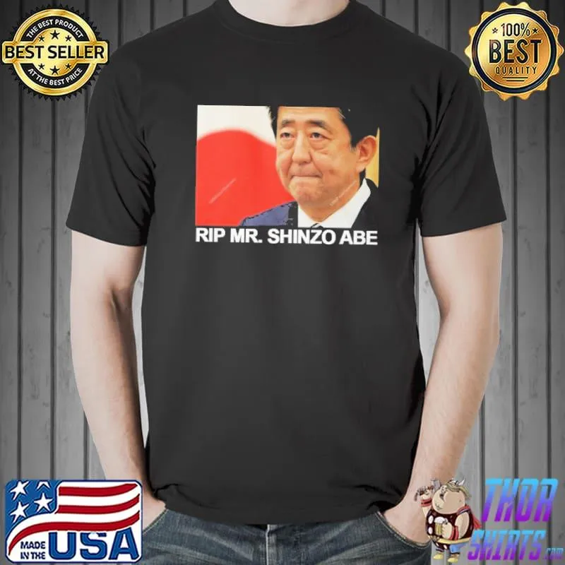 Rip mr shinzo abe thank you for the memories shinzo abe 19542022 shirt