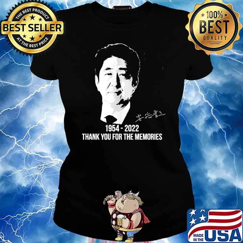 Rip shinzo abe 19542022 japan's former prime minister s Ladies tee