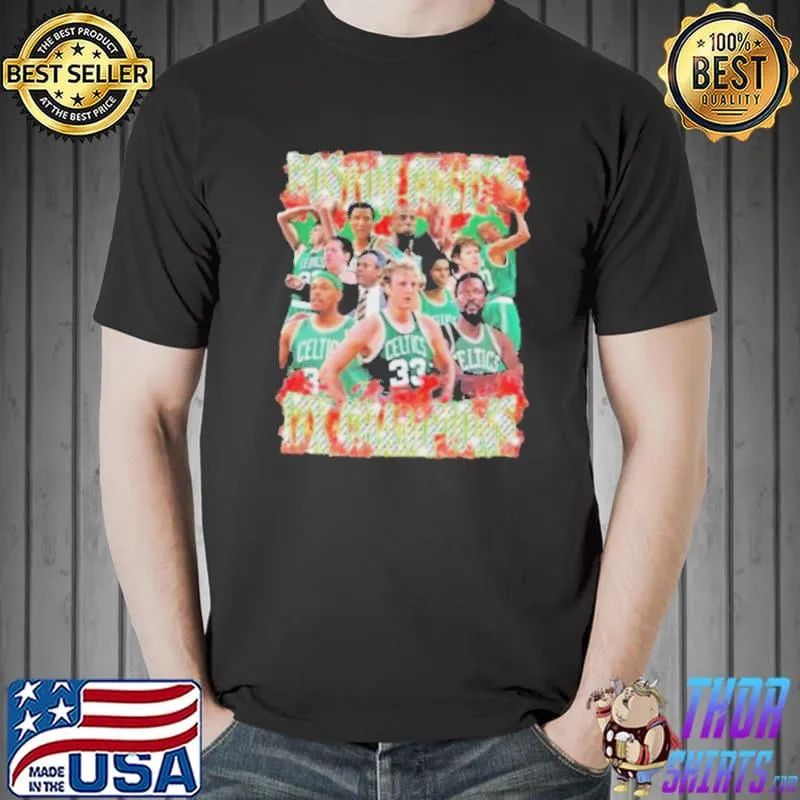 Robert williams iiI Boston celtics 17x champions shirt