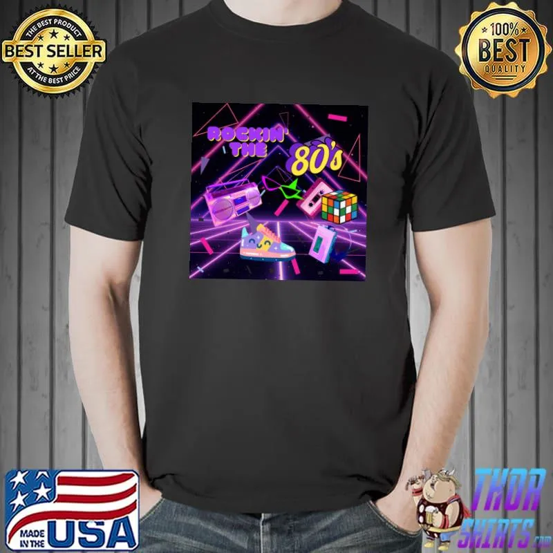 Rockin the 80s music T-Shirt